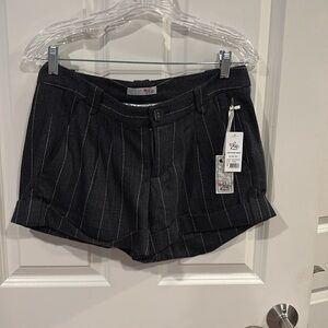 Size 6 Joie California black stripe shorts - NWT